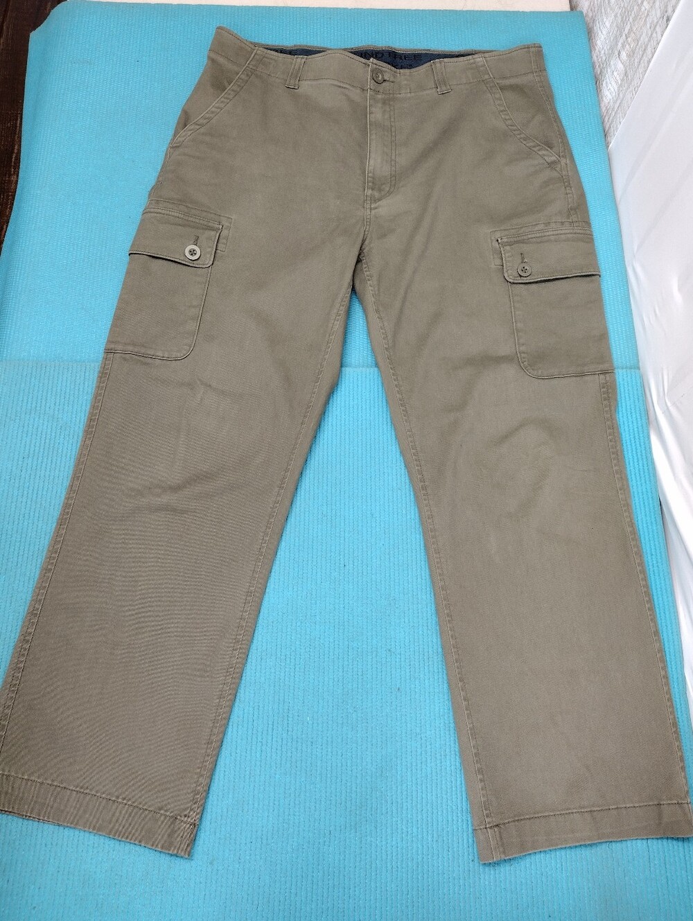 Roundtree & Yorke Mens Cargo Chino Pants 38x28